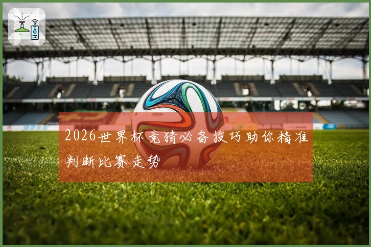 2026世界杯竞猜必备技巧助你精准判断比赛走势